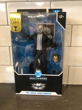 McFarlane Toys DC Multiverse The Joker Bank Robber  Gold Label  7  Figure New