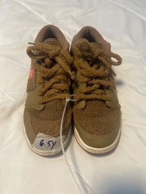 air jordan 1 low kids 6.5y boys GS teddy bear