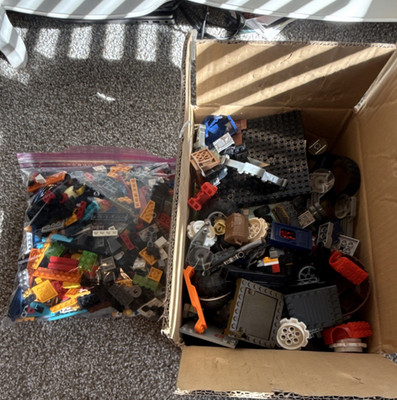 Quite a bit of  bricks Bulk Lot Assorted Bricks Lego, mega, other.