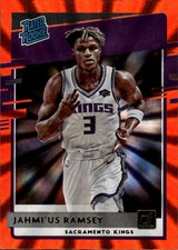 2020-21 Donruss Jahmi'us Ramsey #247 Holo Orange Laser Sacramento Kings 3N