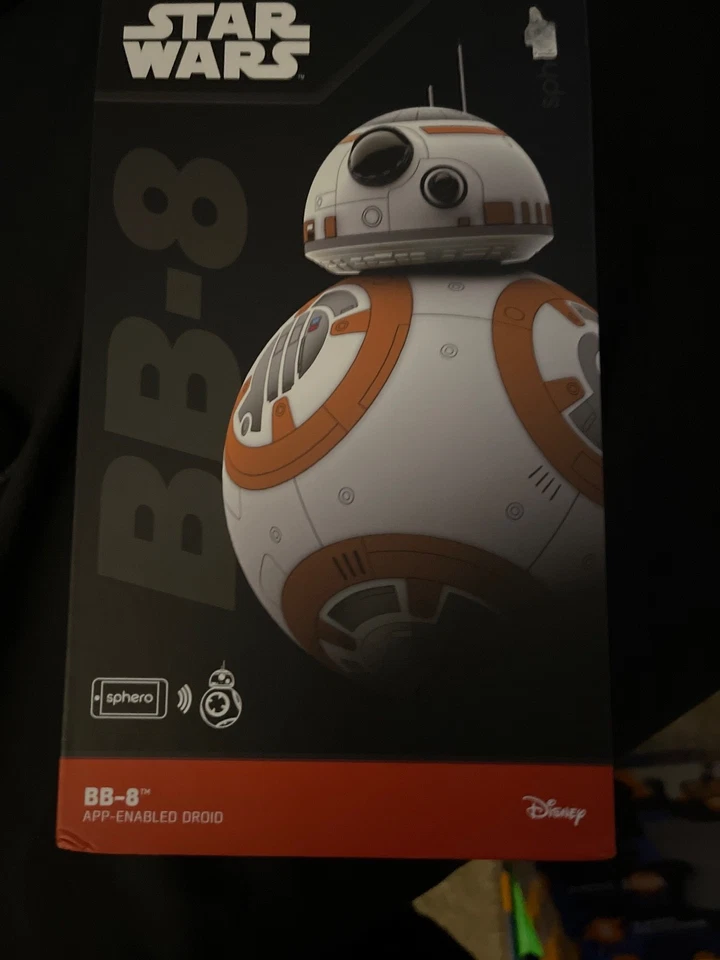 Star Wars Sphero BB-8 Robot Droide Habilitado para Aplicación con Base de Cargador Cable USB Funciona Foto 3 de 3