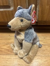 TY BEANIE BABY SARGE the GERMAN SHEPHERD DOG - MINT WITH MINT TAGS