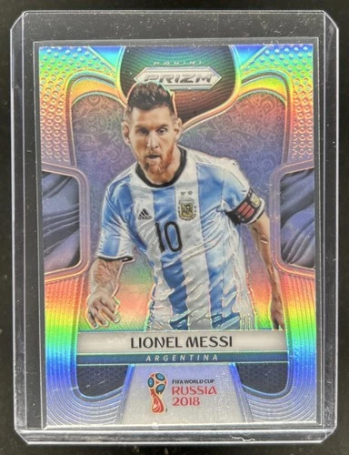 2018 Panini Prizm World Cup Lionel Messi Silver #1 Argentina