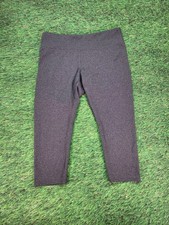 REI CO-OP Womens pants Leggings SZ L Gray Athleisure Yoga Hiking Key Pocket