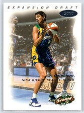 2000 SkyBox Dominion WNBA Nina Bjedov Rookie Seattle Storm RC #106