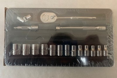 Snap On 17pc 1/4'' Drive 6-Point Metric General Service Set (117TMM)