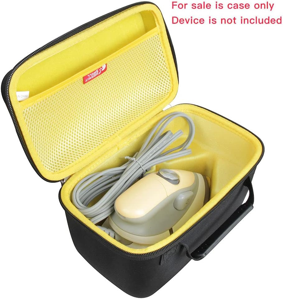 Hard Travel Case for Oliso M2 / Oliso M3Pro Mini Project Steam Iron (Black+Yello