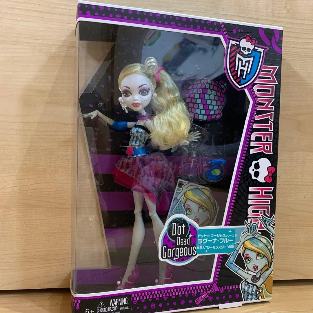 Monster High Lagoona Blue Dot Dead Gorgeous Doll Mattel Nuevo Sellado Japón I...