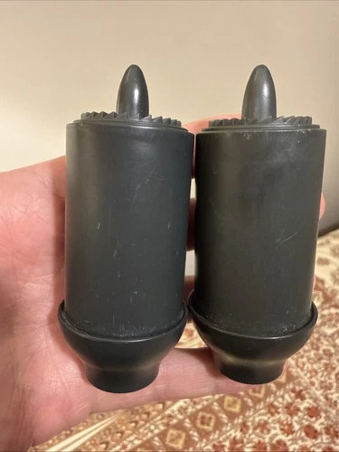 Vintage 1983 Hasbro GI Joe Skystriker Set of 2 Black Engines ARAH Part thruster
