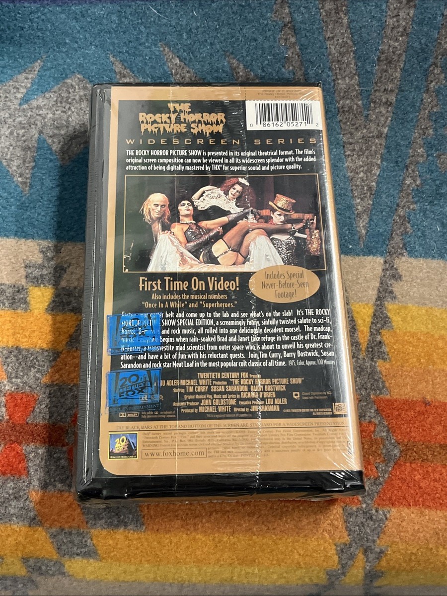 The Rocky Horror Picture Show (VHS, 1998, Widescreen Special The Rocky Horror Picture Show (VHS, 1998, Widescreen Special
