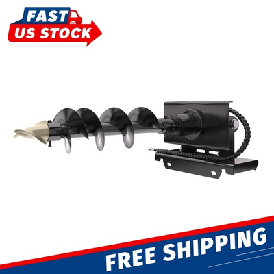 #ad Hydraulic Auger Post Hole Drill for Mini Skid Steer Loader Track Attachment $929.00