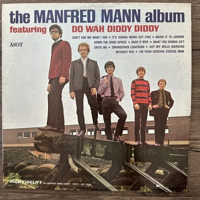 THE MANFRED MANN ALBUM 1964 MONO LP ''DO WAH DIDDY DIDDY'' ASCOT RECORDS AM13015