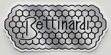 🍯 Niezwykle rzadka naklejka Bettinardi szara plaster miodu wycieczka limitowana naklejka 🍯