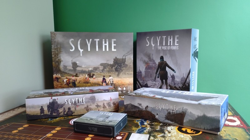 Scythe Board Game With 5 Expansions Bundle