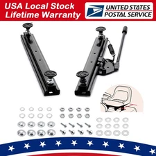 Seat Rail Track Assembly Kit with Hardware fit For Go Kart /Go Cart /Boat Seat