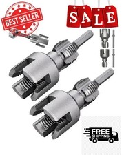 2pcs Integrated Internal  External Pipe Threading-Tool,PVC Pipe Threader Kit