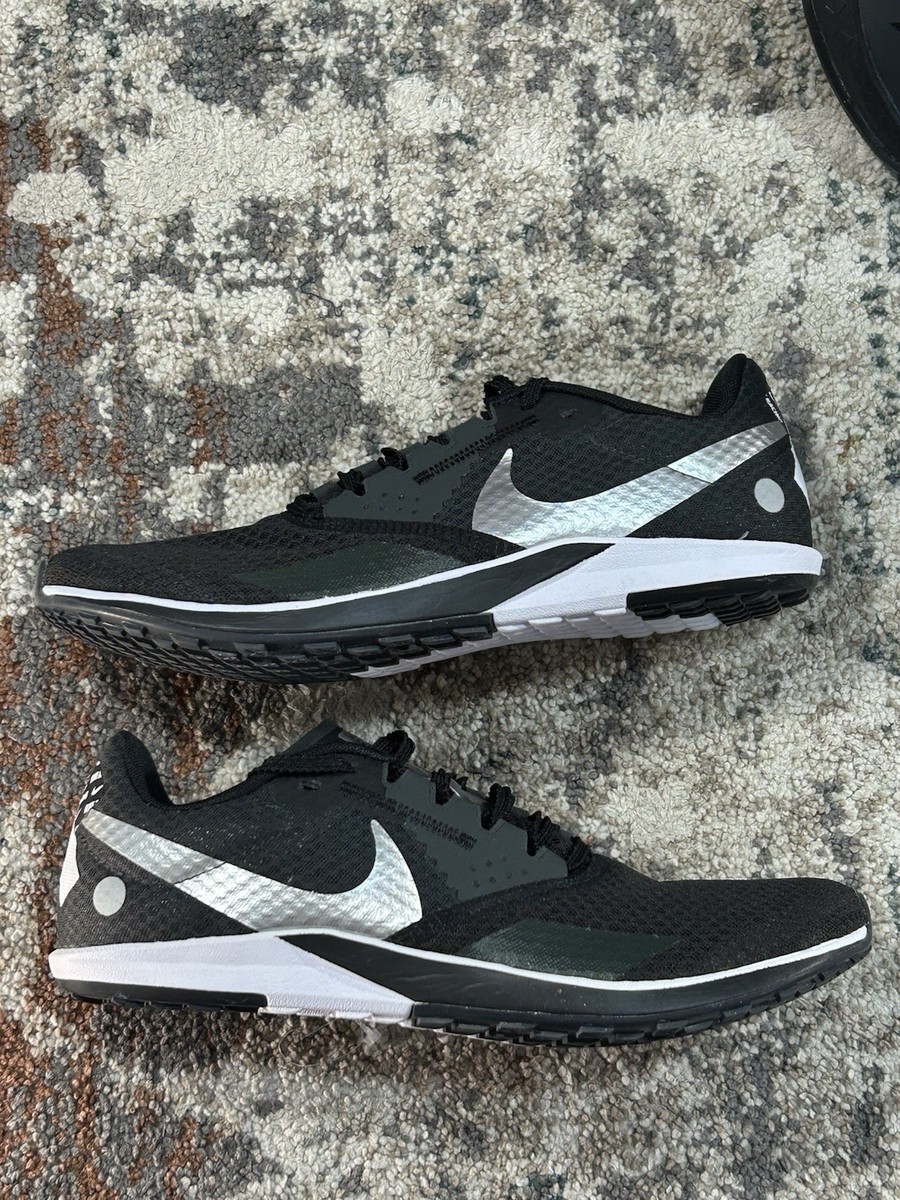 Nike Zoom Rival Waffle 6 Low Black Metallic Silver - DX7998-001