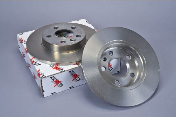 Automega 2X Bremsscheibe Hinten Voll FüR VW Transporter IV Bus 70XB 70XC 7DB-image