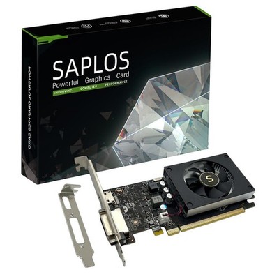 GT 1030 Grafikkarte, 4GB GDDR4 64bit, HDMI DVI, Low Profile, PC Video Card Ga...