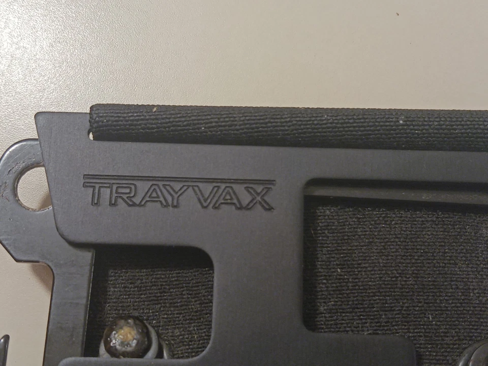 Trayvax Original 2.0 Black Tactical RFID Metal Wallet USA Made EDC Minimalist - Image 3 of 4