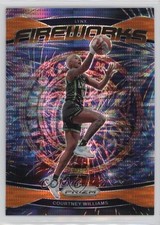 2024 Panini Prizm WNBA Fireworks Orange Pulsar 65/75 Courtney Williams #7 0c9e