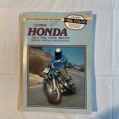 Clymer Honda Motorcycle 250 - 350cc Twins 1964-1974 Service and Repair Manual
