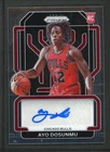 2021-22 AYO DOSUNMU AUTO PANINI PRIZM ROOKIE RC AUTOGRAPHS