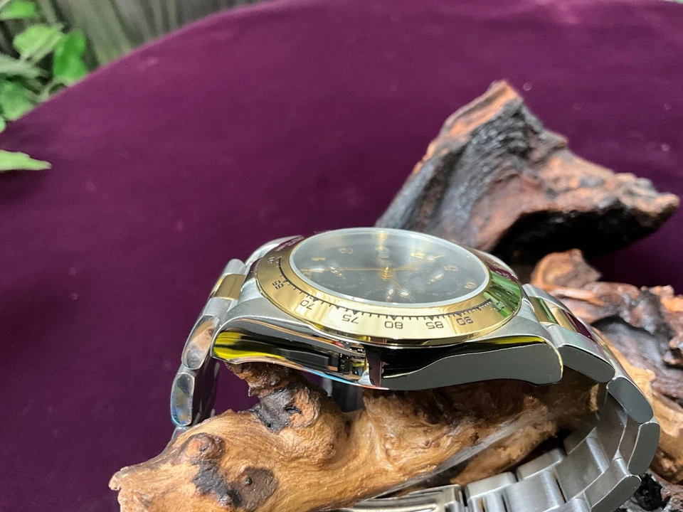 Reloj Hombre Daniel Steiger - Automático - Cronógrafo - Tono Dorado y Plata Foto 2 de 4