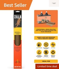 Reptile Terrarium Bedding Substrate Floor Liner, Brown, 30BR/40BR/50/65G, 17....