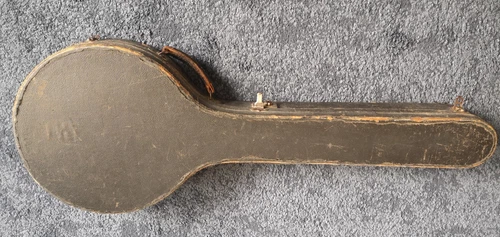 RARE J.G.Abbot No 2-5 string banjo Resonator Back + Original Case Vintage - Picture 5 of 12