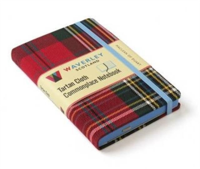 Waverley (M): Maclean of Duart Tartan Cloth Commonplace Pocket Notebook - Image 5