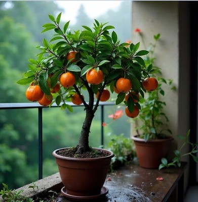 2 x Calamondin schnellwüchsige exotische Pflanzen im Haus für den Garten #