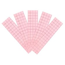 600Pcs 10 x 10mm Self-Adhesive Disco Tiles Mosaic Mirror Tiles Rose Gold