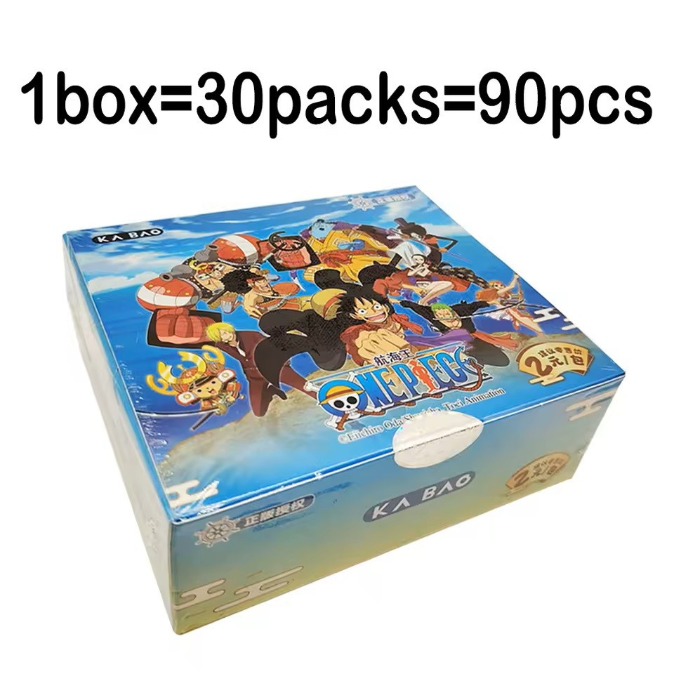 One Piece Official Trading Card 30 Pack Deluxe Booster Box Anime