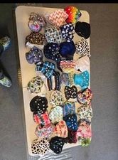 Huge Lot Of Newborn Cloth Diapers