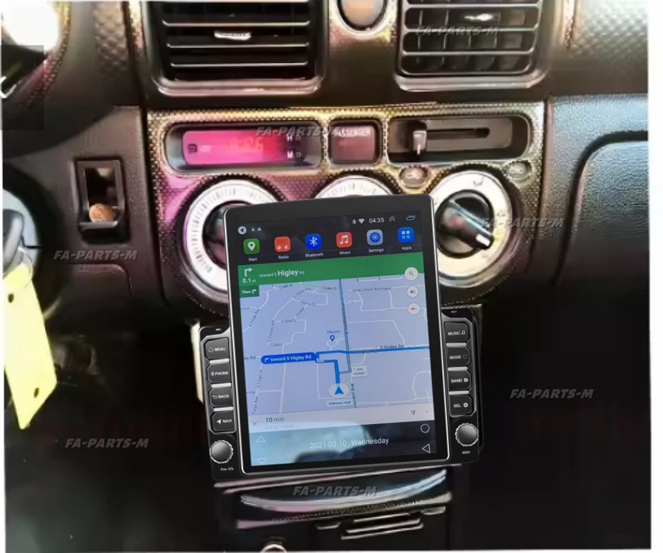 9.7'' CarPlay For 2000-2005 Toyota MR2 Spyder Car Stereo Radio Android 13 GPS - Imagem 2 de 4