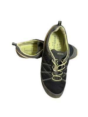 ECCO Womens Biom Lite Bungee Speed lace Gray Green Sneakers Size 8-8.5 (EUR 39)