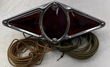 NOS Teleoptic Arrow Stop Turn Tail Light Rat Hot Rod Bobber Chopper Racine Wis