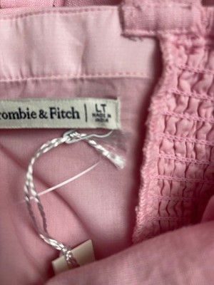 Abercrombie & Fitch Kleid Damen Damenkleid BH Frei Gr. LT 54% Leinen OVP 110 eur