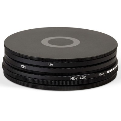 Urth 37mm Explore Filter Kit with UV, CPL and Variable ND2-400 Lens Filters