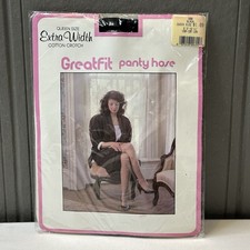 Vintage Greatfit Black Panty Hose
