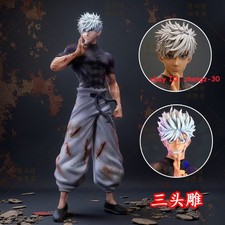 Jujutsu Kaisen Gojo Satoru GK Statue Figure Model 3 Heads Collectibles Toy Gift