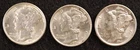 1941-D & 1941-D & 1941-S Silver Mercury Dimes - Set of 3 - All Beautiful BU!