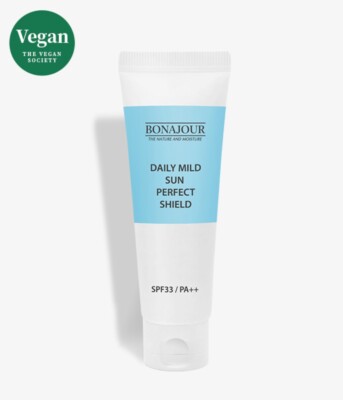 Vegan Certified Daily Mild Sun Perfect Shield 35ml SPF33 PA++ Korean Cosmetic