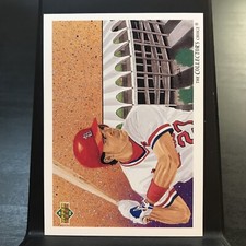 1992 Upper Deck #40 Todd Zeile St. Louis Cardinals Team Checklist