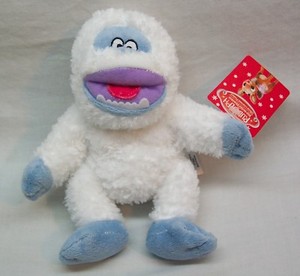 stuffed bumble abominable snowman