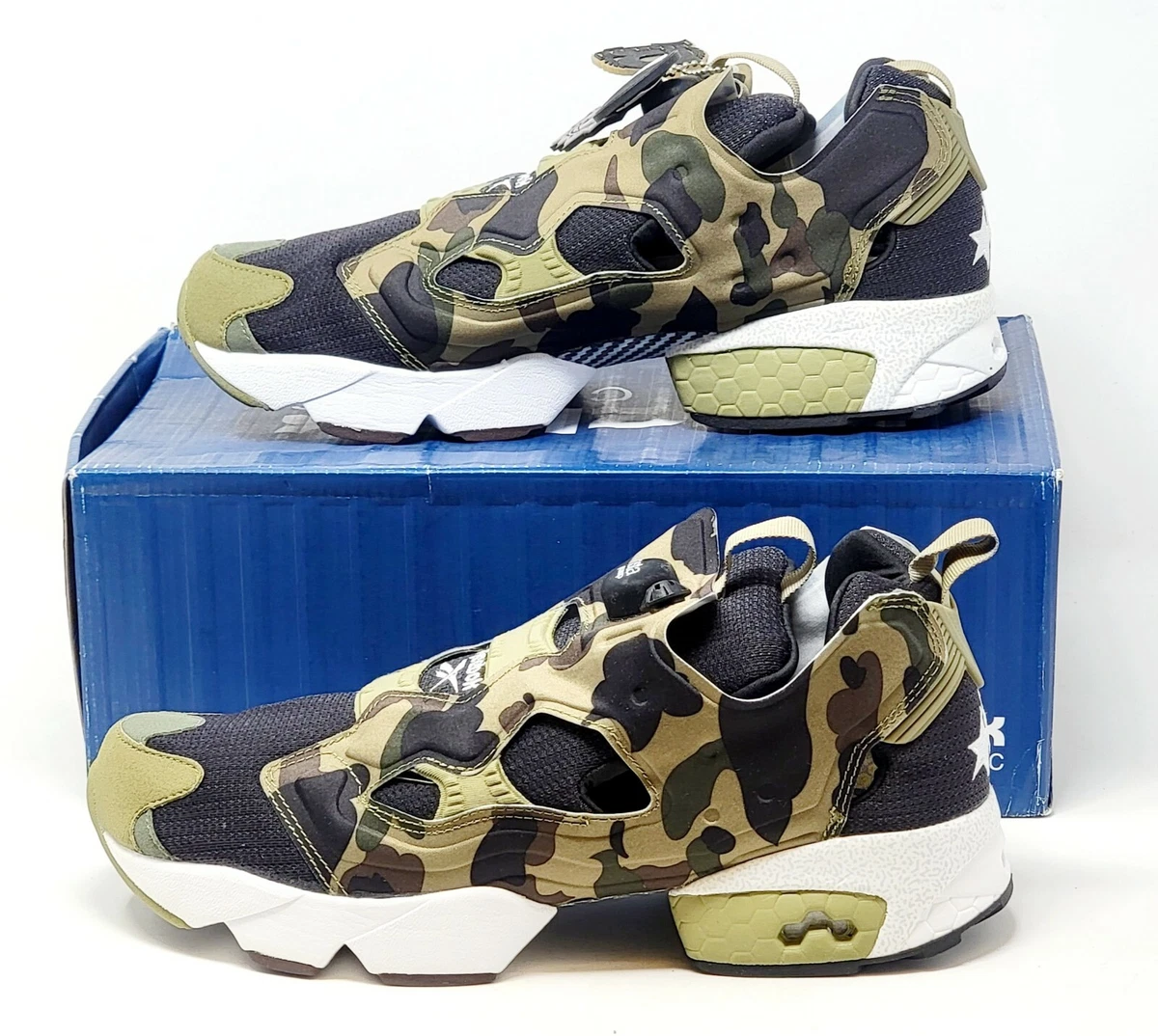 Reebok A Bathing Ape x Mita x InstaPump Fury OG Black Earth for