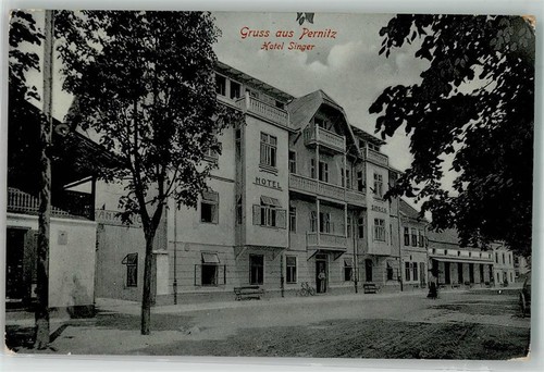 13531049 - Pernitz Hotel Singer Wiener Neustadt Land, Bezirk 1911