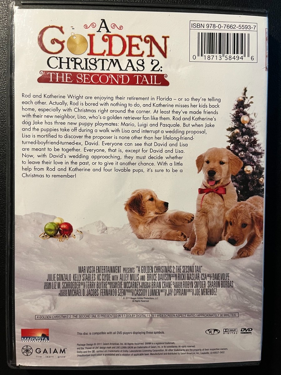 A Golden Christmas 2: The Second Tail (DVD, 2011
