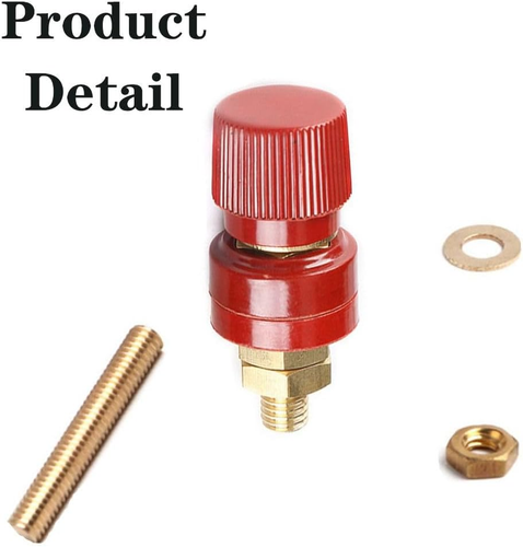 4 Stück M8 Fernbedienung Batterie Anschluss Pfosten Kits, Kupfer Fernbedienung Batterie Stecker Ter - Bild 3 von 12